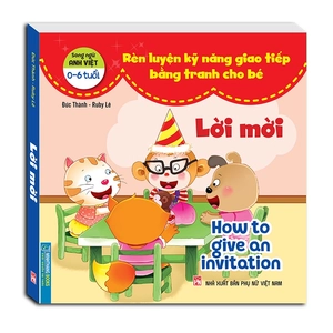 bộ sách rèn luyện kỹ năng giao tiếp bằng tranh cho bé 0 - 6 tuổi (song ngữ anh việt) (bộ 8 cuốn) - Ảnh 6
