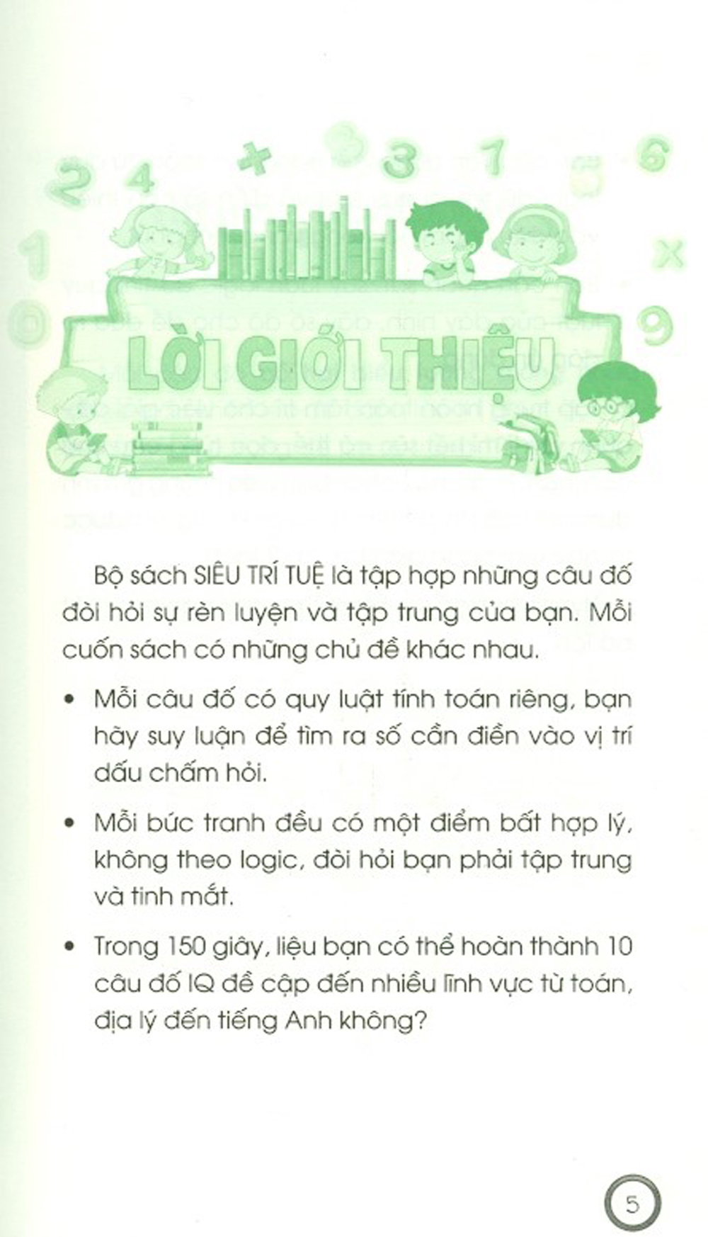 bộ sách siêu trí tuệ: iq và toán học + nâng cao trí tuê và luyện não (bộ 2 cuốn) - Ảnh 5