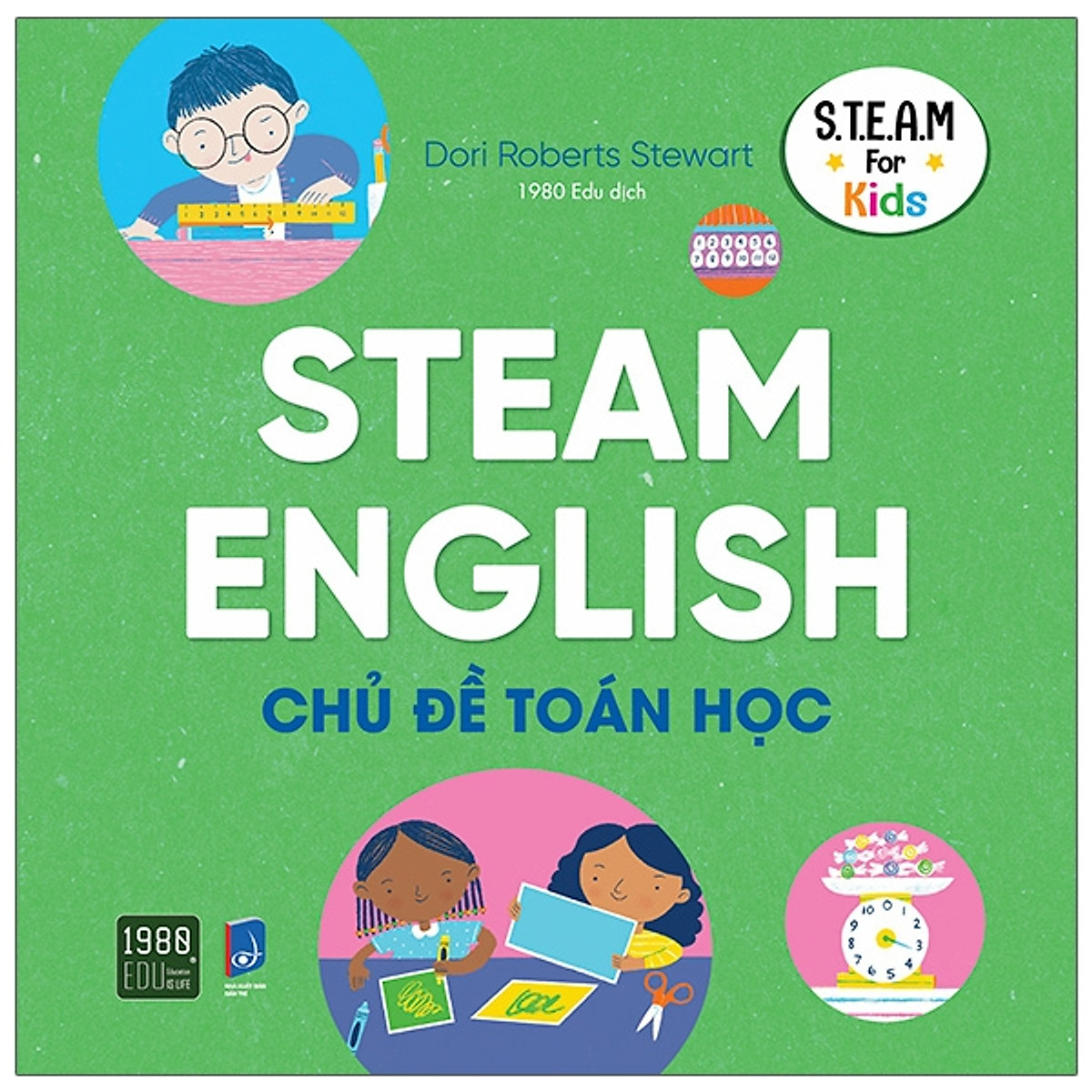 bộ sách steam english: khoa học, công nghệ, kỹ thuật, nghệ thuật, toán học, vật lý (bộ 6 cuốn) - Ảnh 3