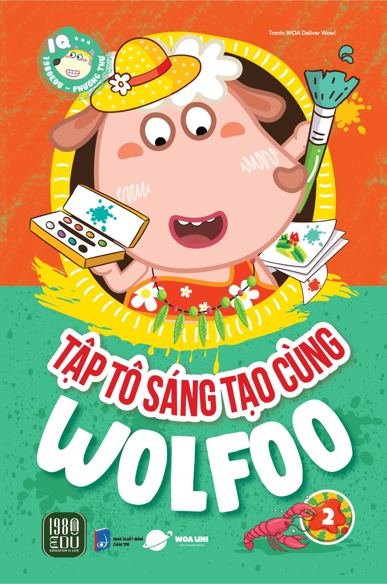 bộ sách tập tô sáng tạo cùng wolfoo (bộ 6 cuốn) - Ảnh 3