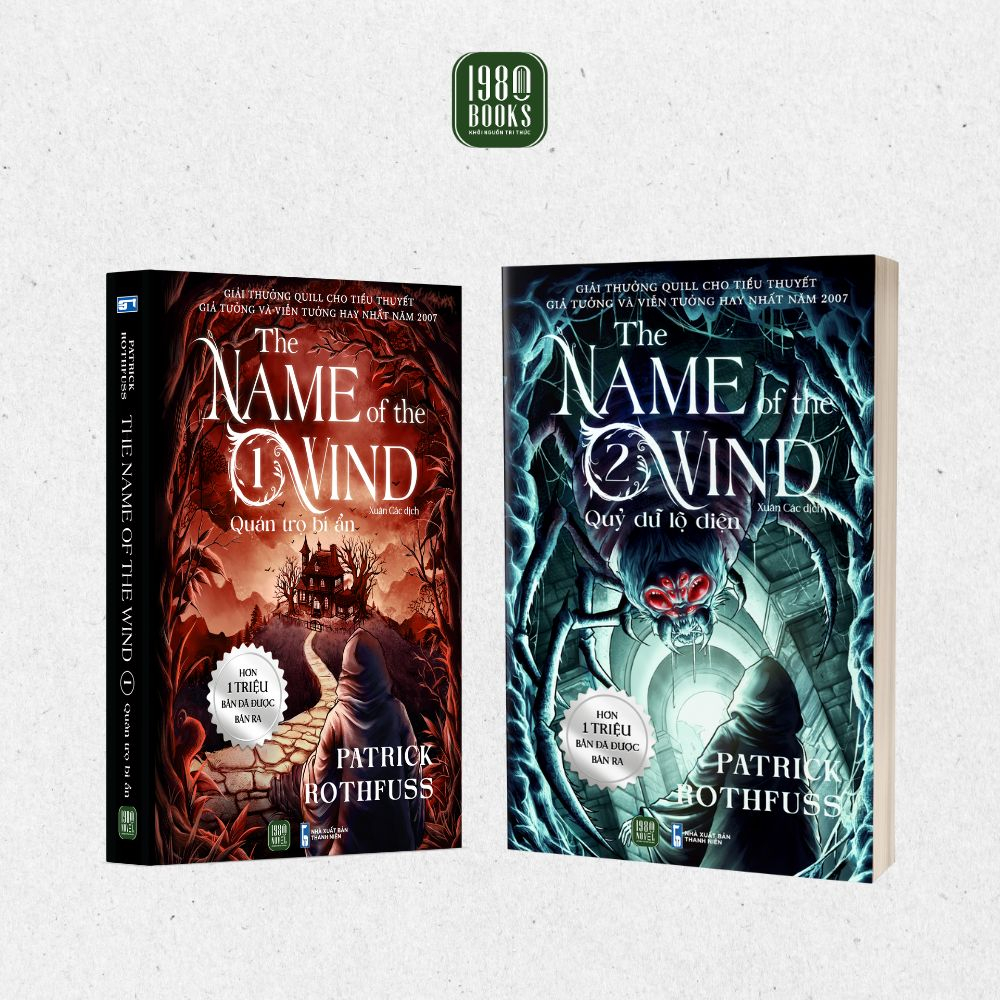 bộ sách the name of the wind - tập 1 + tập 2 (bộ 2 cuốn) - Ảnh 2