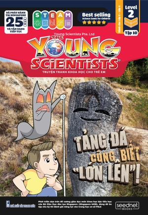 bộ sách the young scientist - truyện tranh khoa học cho trẻ em - tập 10 - level 1+2+3 (bộ 3 cuốn) - Ảnh 3