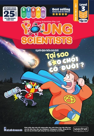 bộ sách the young scientist - truyện tranh khoa học cho trẻ em - tập 10 - level 1+2+3 (bộ 3 cuốn) - Ảnh 4