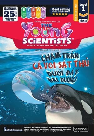 bộ sách the young scientist - truyện tranh khoa học cho trẻ em - tập 11 - level 1+2+3 (bộ 3 cuốn) - Ảnh 2