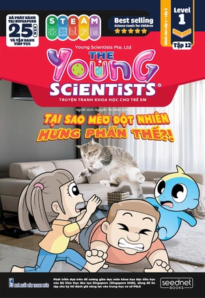 bộ sách the young scientist - truyện tranh khoa học cho trẻ em - tập 12 - level 1+2+3 (bộ 3 cuốn) - Ảnh 2