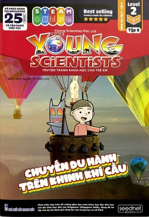 bộ sách the young scientist - truyện tranh khoa học cho trẻ em - tập 8 - level 1+2+3 (bộ 3 cuốn) - Ảnh 7