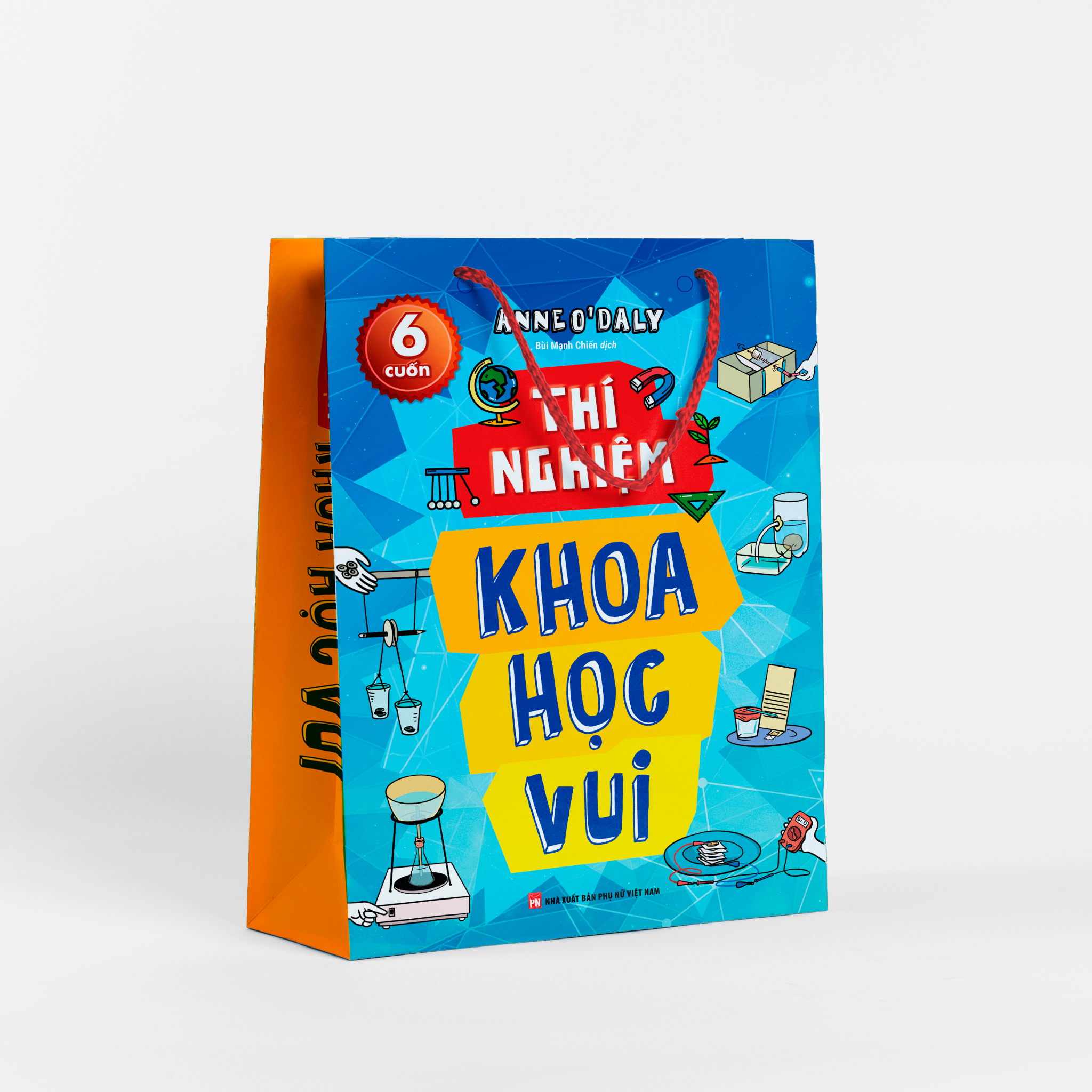 bộ sách thí nghiệm khoa học vui (túi 6 cuốn) - Ảnh 2
