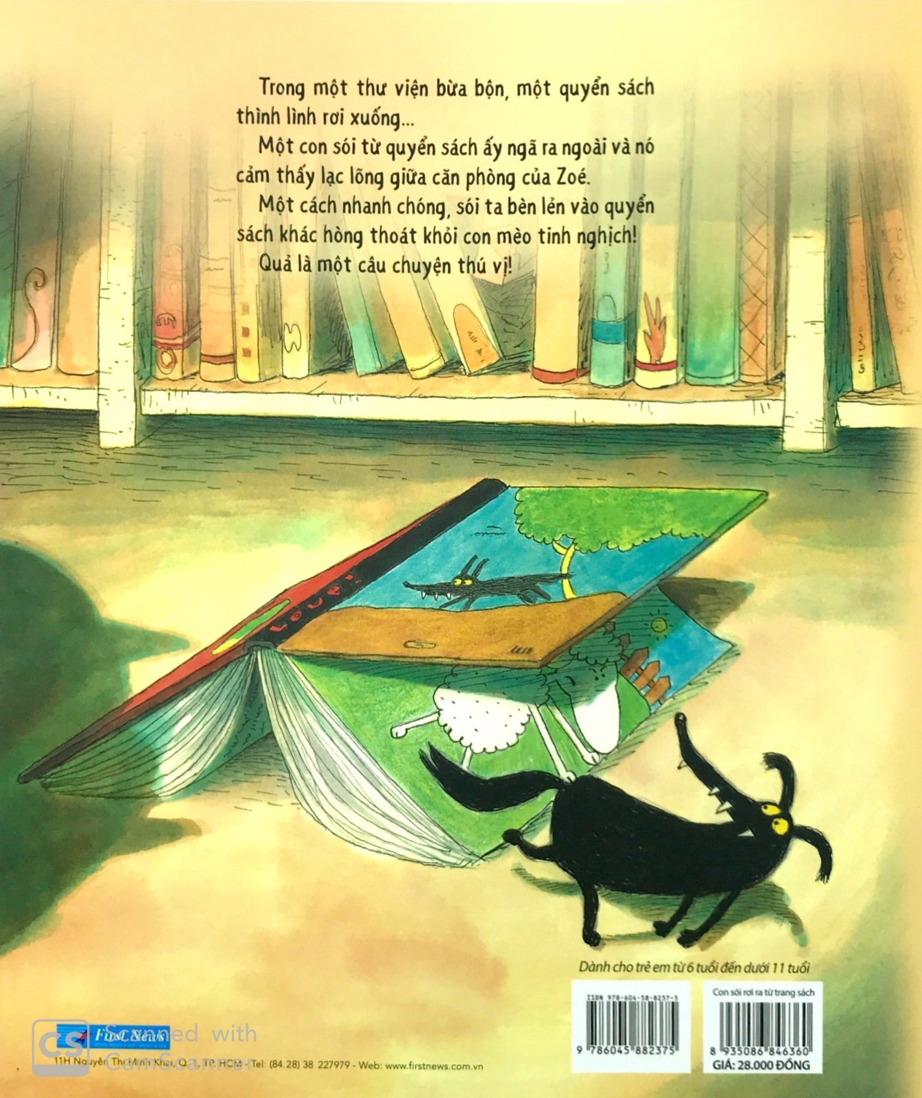 bộ sách thiếu nhi - giải oan cho bạn sói hoang (bộ 3 cuốn) - Ảnh 12
