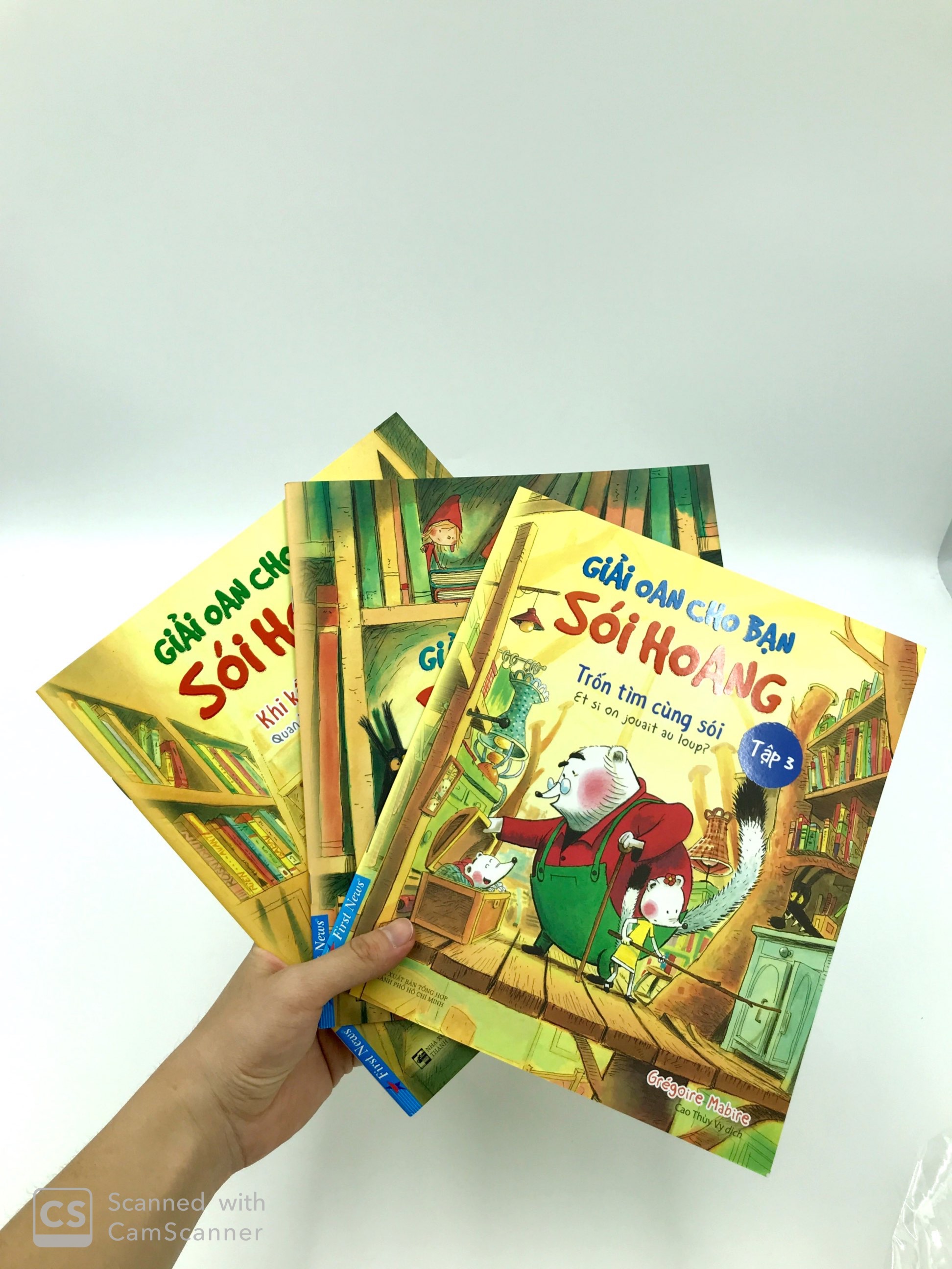 bộ sách thiếu nhi - giải oan cho bạn sói hoang (bộ 3 cuốn) - Ảnh 20