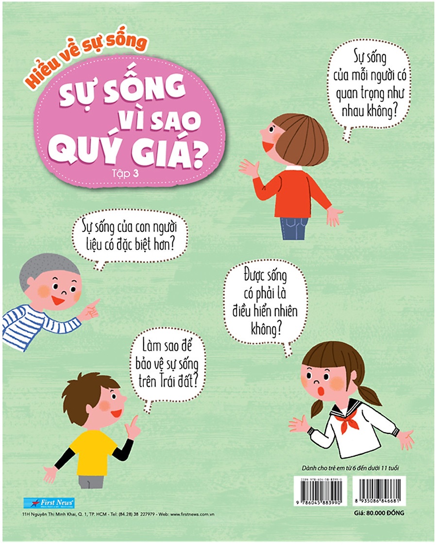 bộ sách thiếu nhi - hiểu về sự sống (bộ 3 cuốn) - Ảnh 3