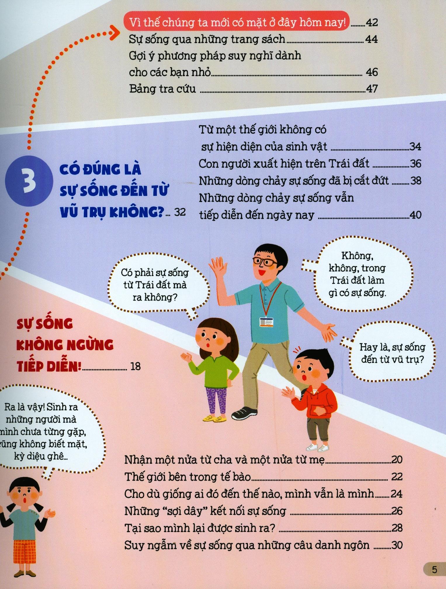 bộ sách thiếu nhi - hiểu về sự sống (bộ 3 cuốn) - Ảnh 6