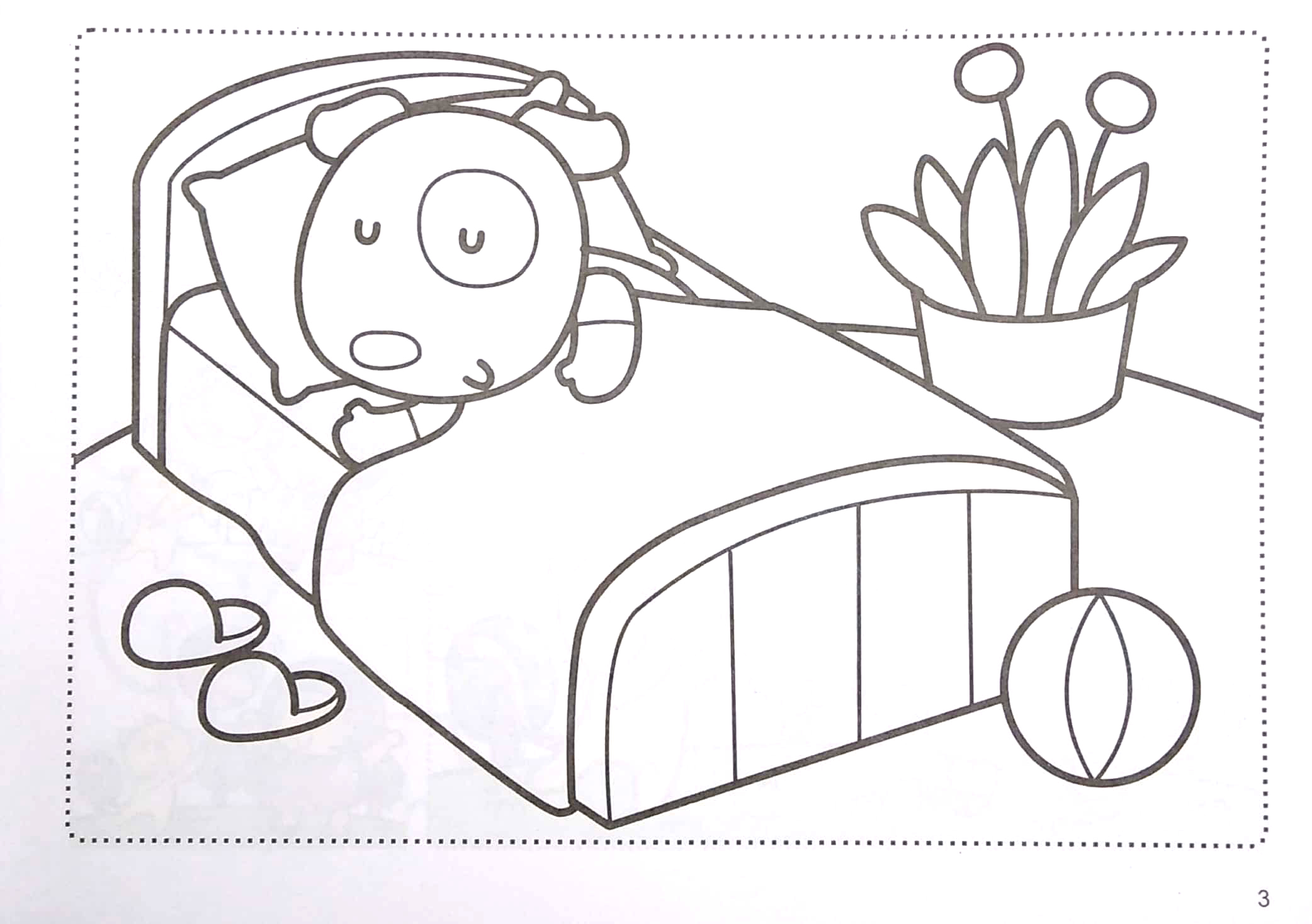 bộ sách thú vị dành cho bé nhập môn tập tô - bé tập tô màu - màu xanh lá cây - Ảnh 5