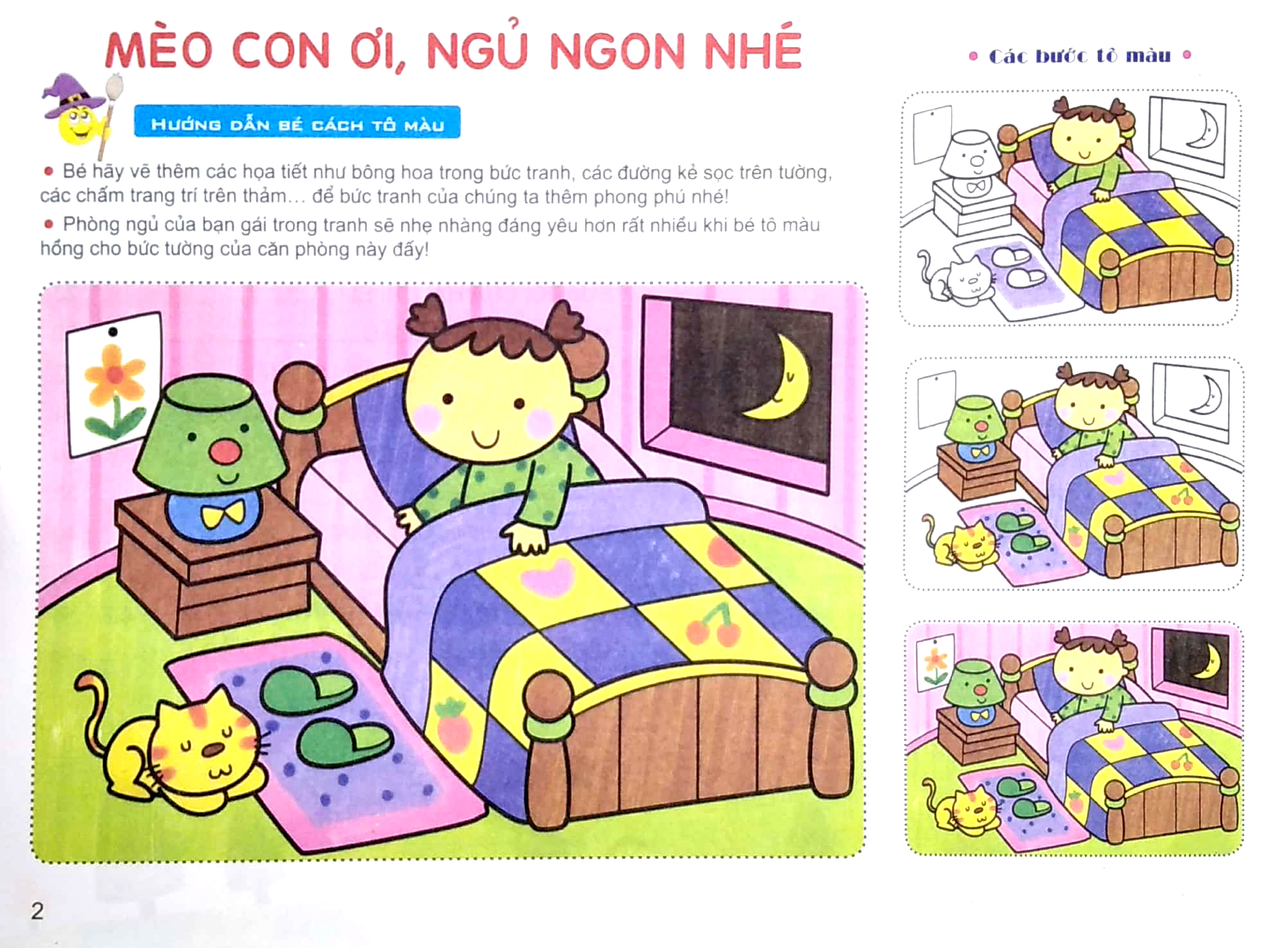 bộ sách thú vị dành cho bé nhập môn tập tô - bé tập tô màu - màu xanh nước biển - Ảnh 4