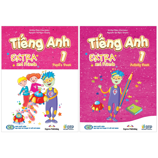 Bộ Sách Tiếng Anh 1 - Extra And Friends - Pupil's Book + Activity Book (Bộ 2 Cuốn)