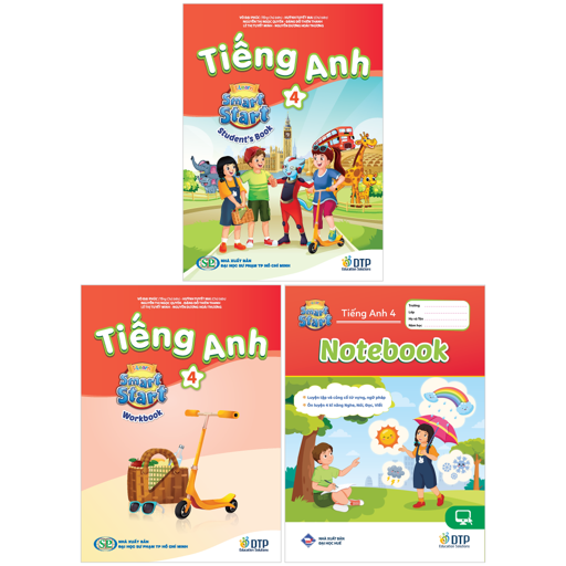 Bộ Sách Tiếng Anh 4 - I-Learn Smart Start - Student's Book + Workbook + Notebook (Bộ 3 Cuốn)