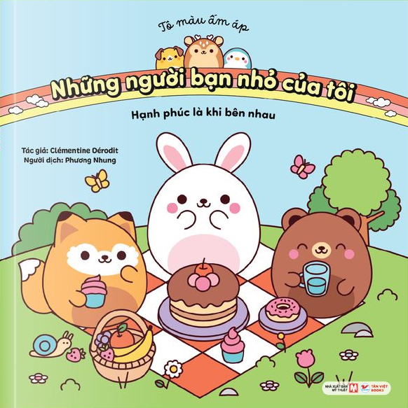 Bộ Sách Tô Màu Ấm Áp - Những Người Bạn Nhỏ Của Tôi (Bộ 4 cuốn) - Ảnh 2