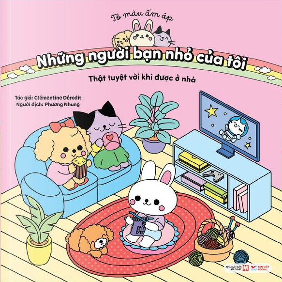 Bộ Sách Tô Màu Ấm Áp - Những Người Bạn Nhỏ Của Tôi (Bộ 4 cuốn) - Ảnh 3