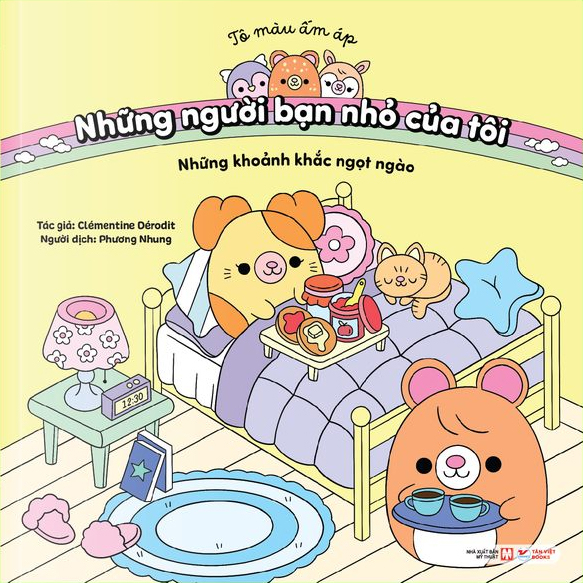 Bộ Sách Tô Màu Ấm Áp - Những Người Bạn Nhỏ Của Tôi (Bộ 4 cuốn) - Ảnh 5