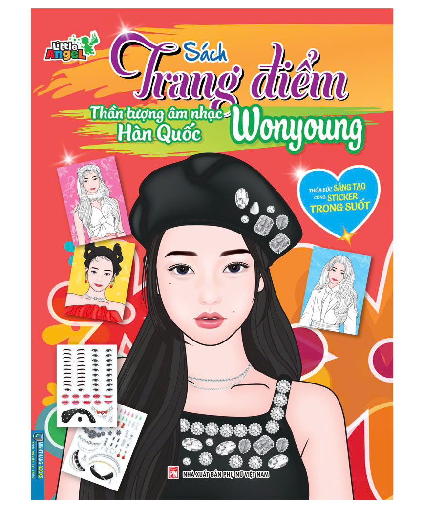 bộ sách tô màu baby three ở thế giới cổ tích + baby three 12 con giáp ở vương quốc ngọt ngào (bộ 2 cuốn) - tặng kèm sách trang điểm thần tượng âm nhạc hàn quốc ngẫu nhiên - Ảnh 5
