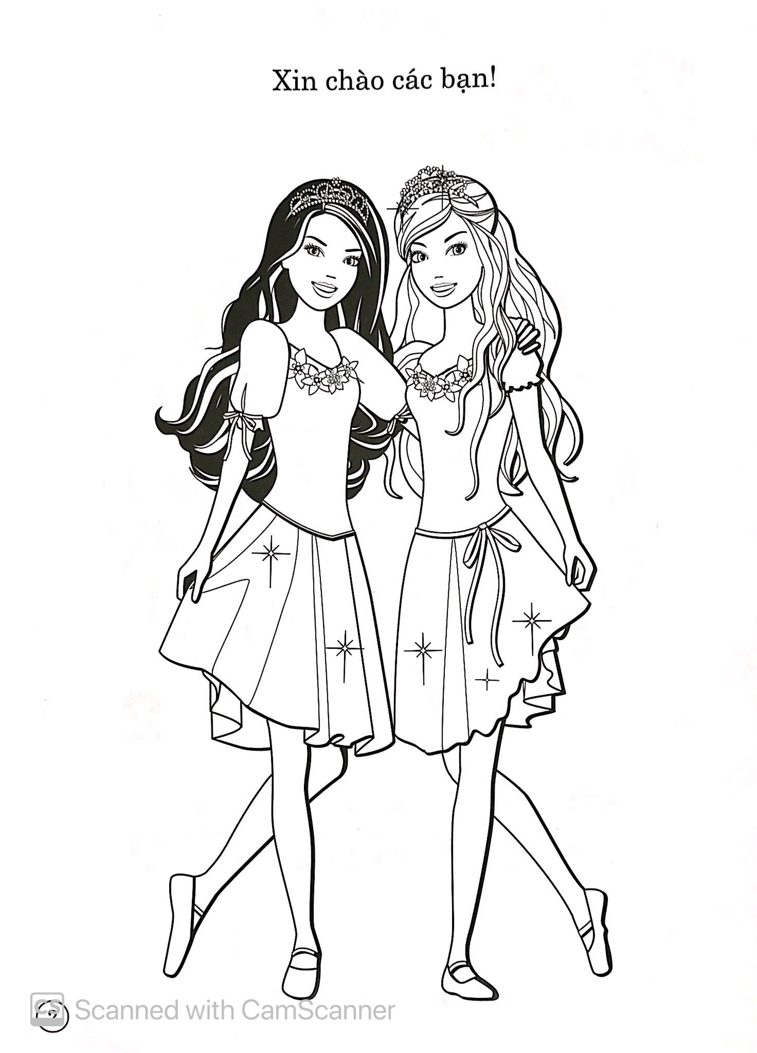 bộ sách tô màu có dán hình - barbie xinh đẹp (bộ 4 cuốn) - Ảnh 16