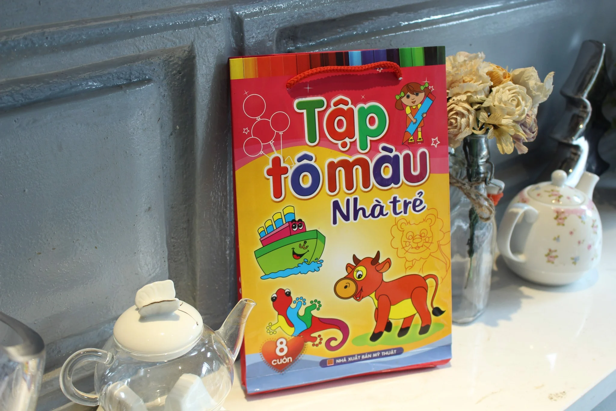 bộ sách tô màu nhà trẻ (túi 8 cuốn) (tái bản 2023) - Ảnh 2
