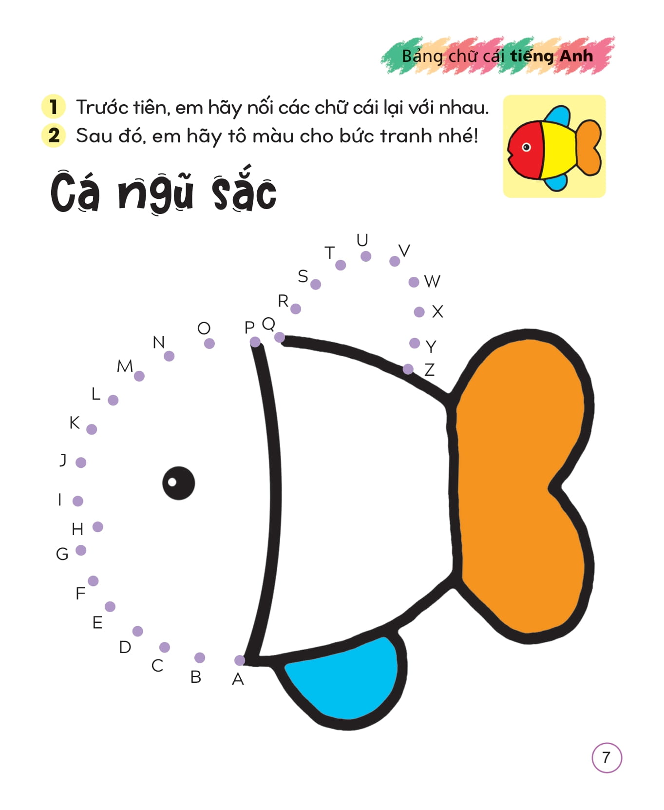 Bộ Sách Tô Màu Sáng Tạo - Bé Học Chữ Cái Và Con Số (Túi 5 Tập) - Ảnh 10