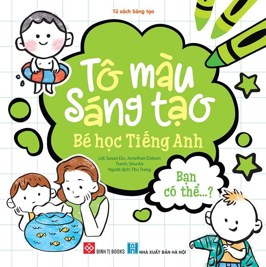 Bộ Sách Tô Màu Sáng Tạo - Bé Học Tiếng Anh (Bộ 6 Cuốn) - Ảnh 3