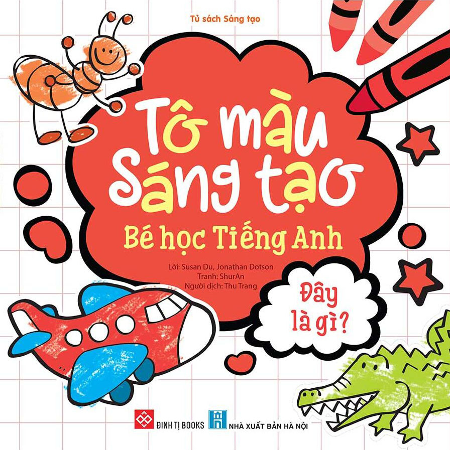 Bộ Sách Tô Màu Sáng Tạo - Bé Học Tiếng Anh (Bộ 6 Cuốn) - Ảnh 7