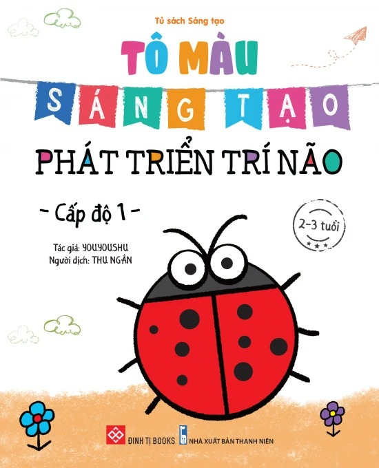 bộ sách tô màu sáng tạo - phát triển trí não (bộ 6 cuốn) - Ảnh 2
