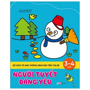 bộ sách tô màu thông minh đầu tiên của bé 2- 6 tuổi: phép so sánh thú vị + người tuyết đáng yêu + cầu vồng kì ảo + nhiếp ảnh gia tí hon (bộ 4 cuốn) - Ảnh 4