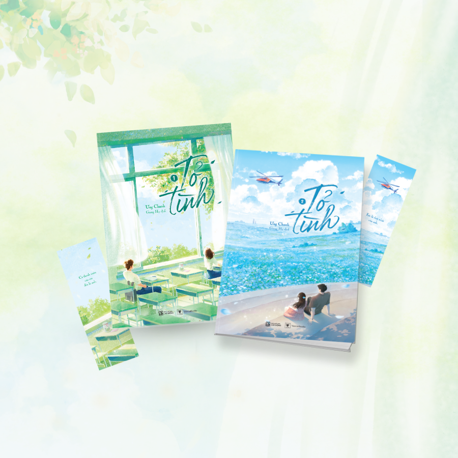 Bộ Sách Tỏ Tình - Tập 1 + Tập 2 (Bộ 2 Tập) - Tặng Kèm 2 Bookmark - Ảnh 2