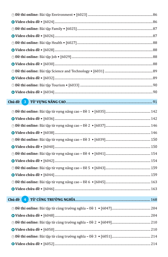 bộ sách tổng ôn từ vựng tiếng anh tập 1+2 (bộ 2 cuốn) - Ảnh 3