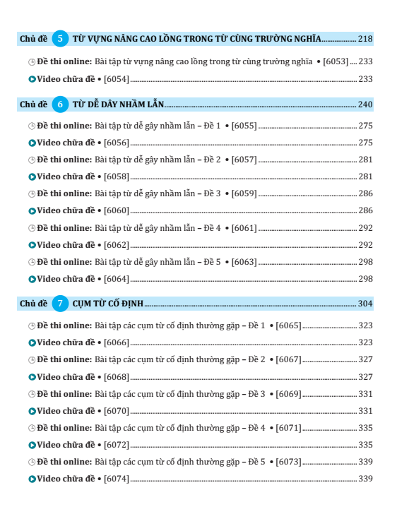 bộ sách tổng ôn từ vựng tiếng anh tập 1+2 (bộ 2 cuốn) - Ảnh 4