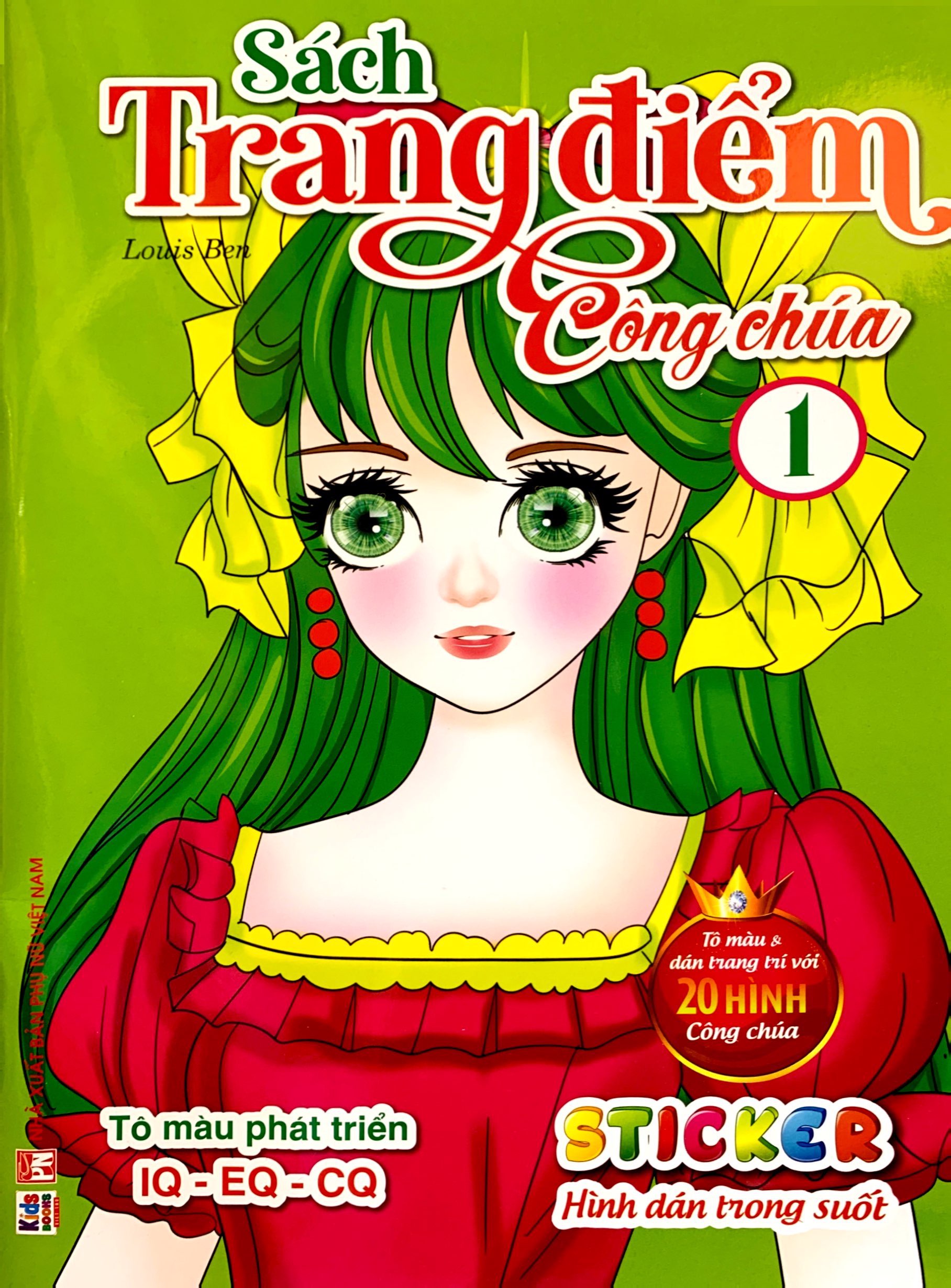 bộ sách trang điểm công chúa - tập 1 - Ảnh 2