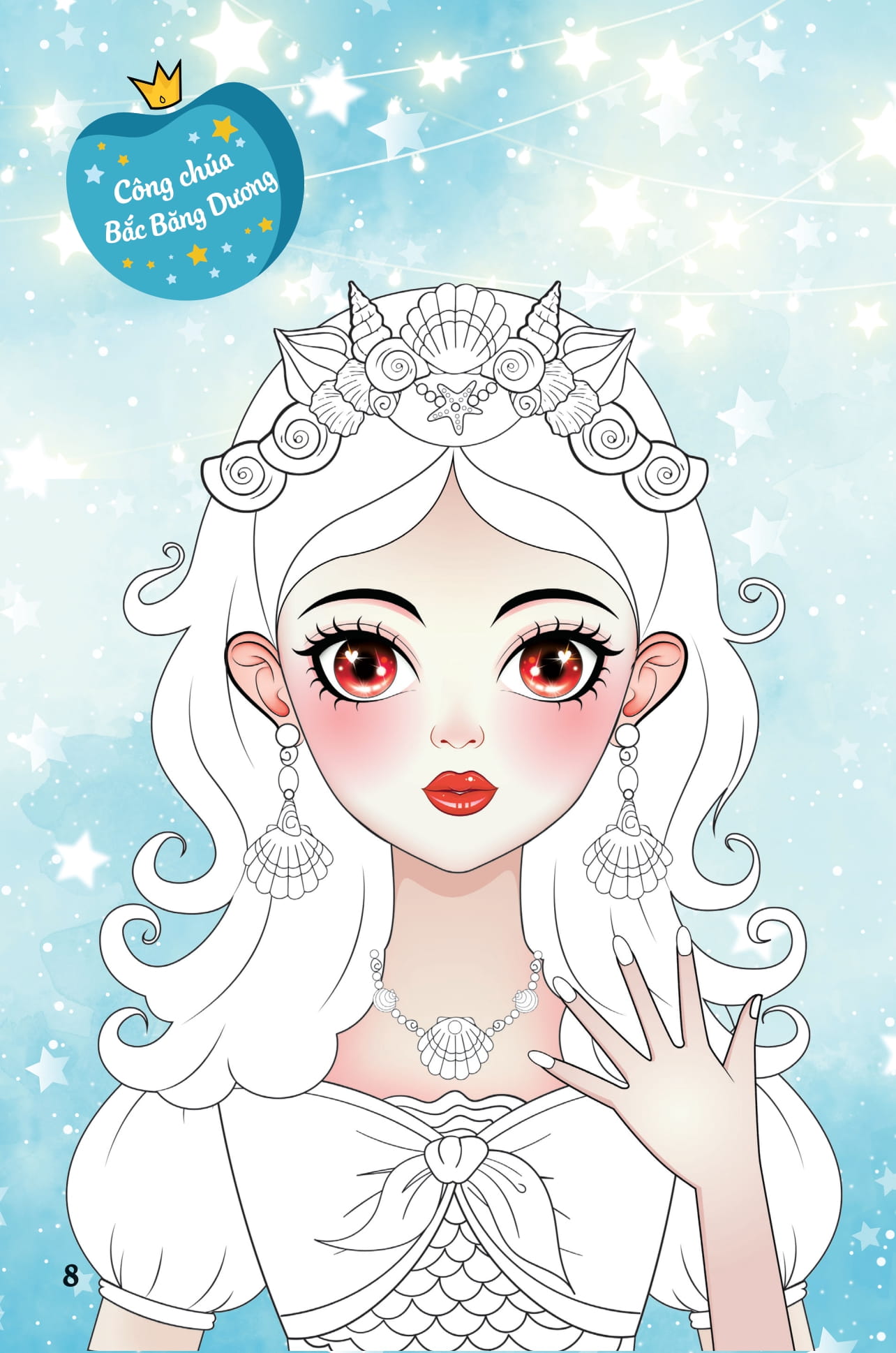 Bộ Sách Trang Điểm Sáng Tạo - Bóc Dán Và Tô Màu (Bộ 5 Cuốn) - Ảnh 14