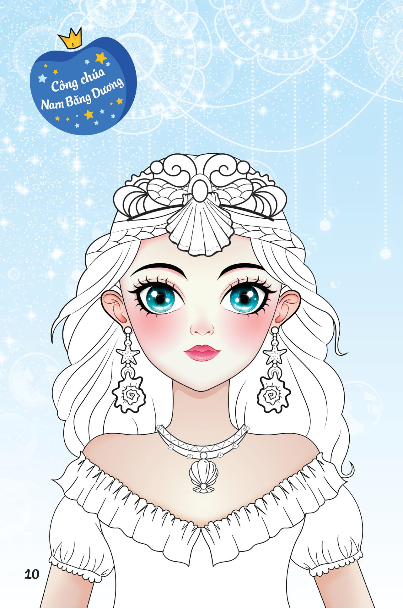 Bộ Sách Trang Điểm Sáng Tạo - Bóc Dán Và Tô Màu (Bộ 5 Cuốn) - Ảnh 16