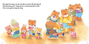 bộ sách tranh ehon gấu con kuma - những chuyện nhỏ hàng ngày - phần 1 (bộ 5 cuốn) - Ảnh 4