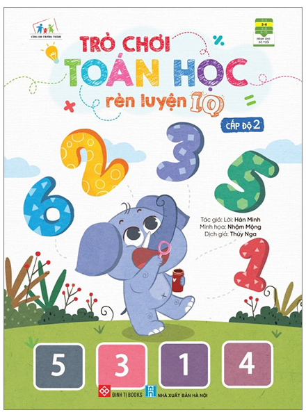 bộ sách trò chơi toán học rèn luyện iq (dành cho trẻ từ 3-9 tuổi) (bộ 4 cuốn) - Ảnh 10