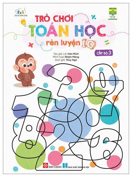 bộ sách trò chơi toán học rèn luyện iq (dành cho trẻ từ 3-9 tuổi) (bộ 4 cuốn) - Ảnh 8