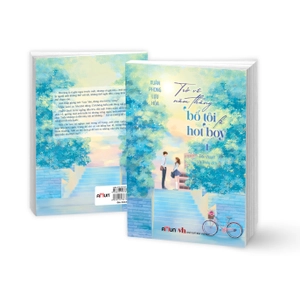 bộ sách trở về năm tháng bố tôi là hot boy - tập 1 + tập 2 (bộ 2 tập) - bản đặc biệt - tặng kèm 2 bookmark trổ khuôn + 1 postcard lời nhắn của tác giả + 1 standee cặp đôi + 3 thẻ nhân vật + standee - Ảnh 4