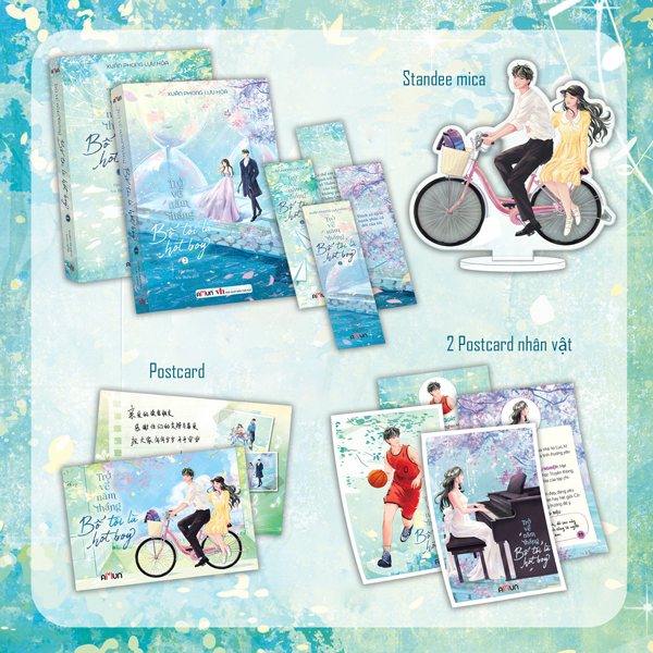 Bộ Sách Trở Về Năm Tháng Bố Tôi Là Hot Boy - Tập 1 + Tập 2 (Bộ 2 Tập) (Tái Bản 2026) - Bản Đặc Biệt - Tặng Kèm 2 Bookmark + 1 Postcard + 2 Postcard Profile Thẩm Quát Và Lục Yên + 1 Standee Mica