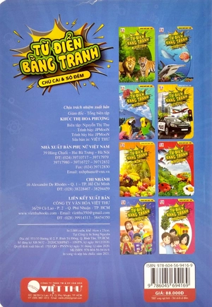 bộ sách trọn bộ từ điển bằng tranh - song ngữ anh việt (bộ 6 cuốn) - Ảnh 3