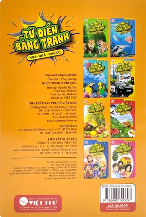 bộ sách trọn bộ từ điển bằng tranh - song ngữ anh việt (bộ 6 cuốn) - Ảnh 7