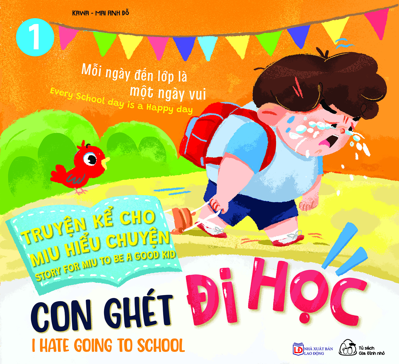 bộ sách truyện kể cho miu hiểu chuyện - song ngữ việt-anh (bộ 8 cuốn) - Ảnh 2