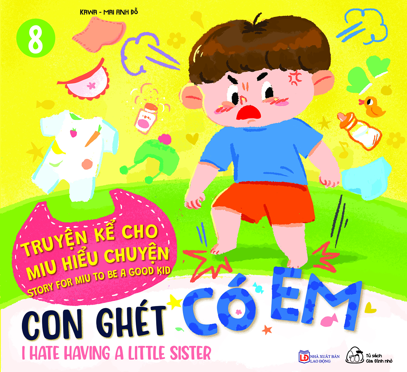 bộ sách truyện kể cho miu hiểu chuyện - song ngữ việt-anh (bộ 8 cuốn) - Ảnh 23