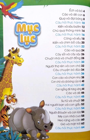 bộ sách truyện ngụ ngôn và câu hỏi thực hành ý nghĩa - 95 câu chuyện ngụ ngôn ý nghĩa (bộ 2 tập) - Ảnh 3