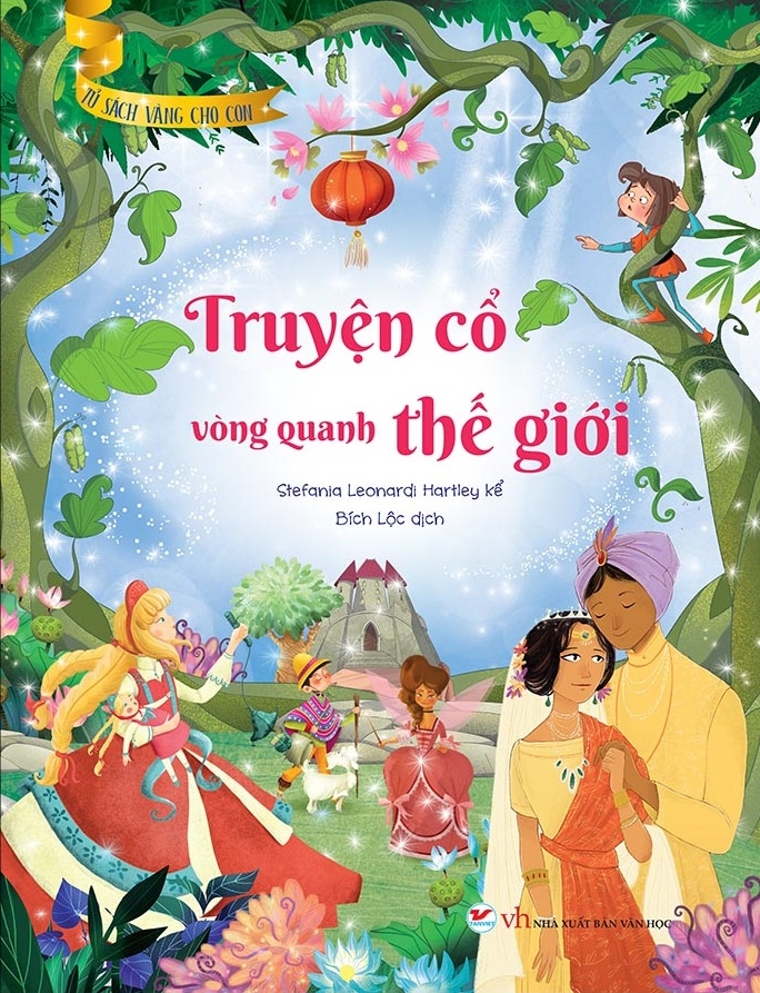 bộ sách tủ sách vàng dành cho con: những câu chuyện cổ tích kinh điển + truyện cổ vòng quanh thế giới (bộ 2 cuốn) - Ảnh 3