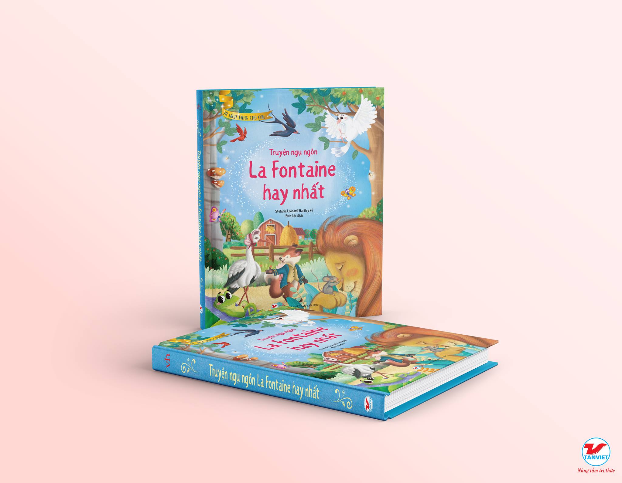 bộ sách tủ sách vàng dành cho con: truyện ngụ ngôn la fontaine hay nhất + những câu chuyện cổ tích của charles perrault (bộ 2 cuốn) - Ảnh 2