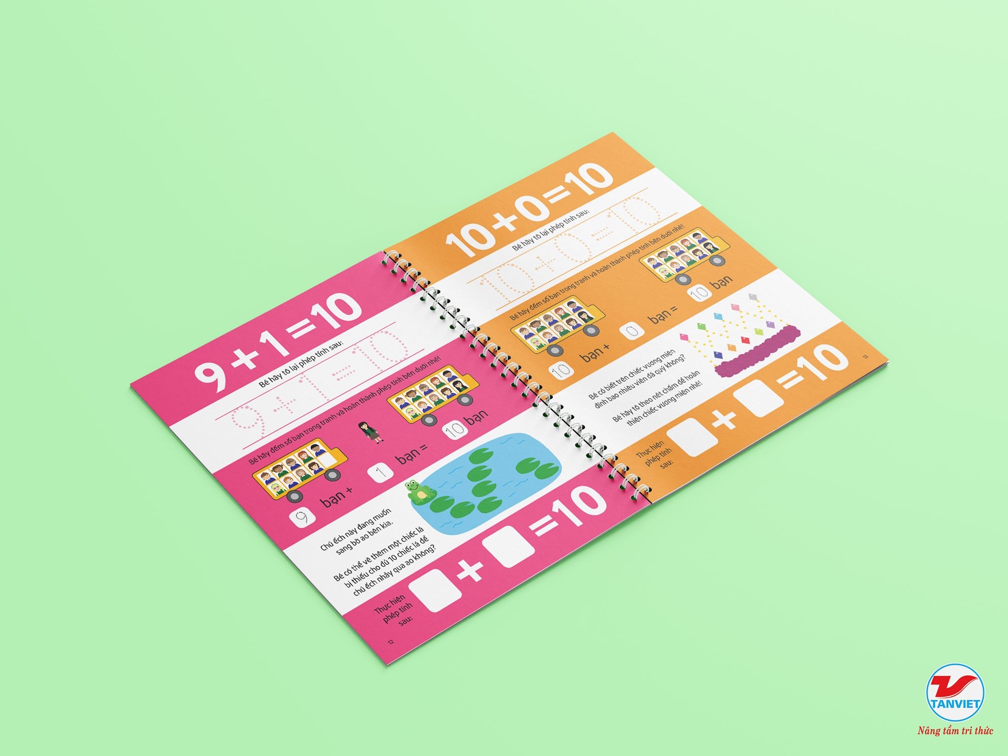 bộ sách tự xóa thông minh - bé học toán mỗi ngày + bé làm quen với toán học (5-7 tuổi) (bộ 2 cuốn) - Ảnh 4