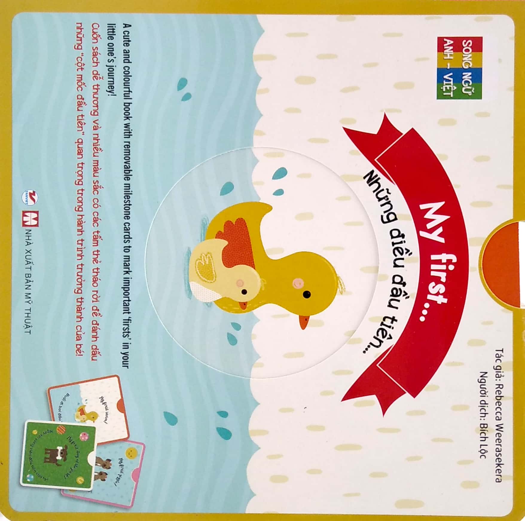 bộ sách tương tác - song ngữ anh việt: tớ tập đếm + những điều đầu tiên + những việc tớ đã làm + ngày hôm nay của tớ (bộ 4 cuốn) - Ảnh 5